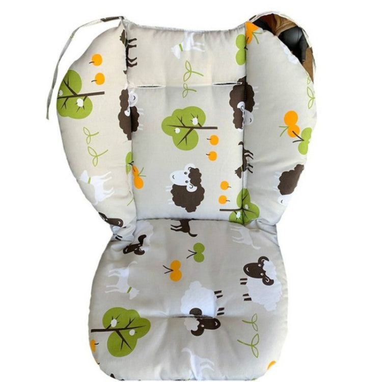 Baby Stroller Cotton Cushion Universal Shock-proof Thick Warm Infant Dining Chair Baby Cushion in Autumn and Winter