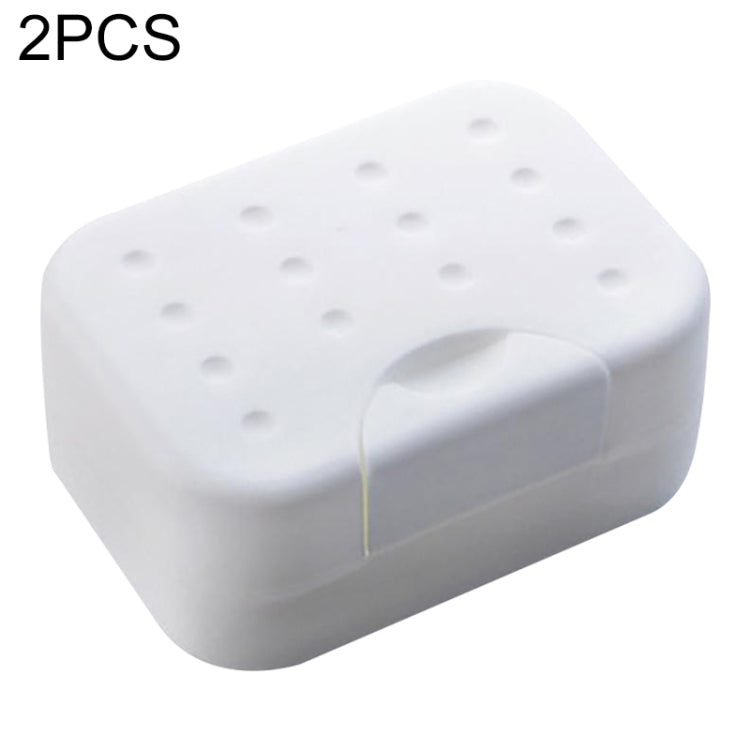 2 PCS Portable Travel Soap Box
