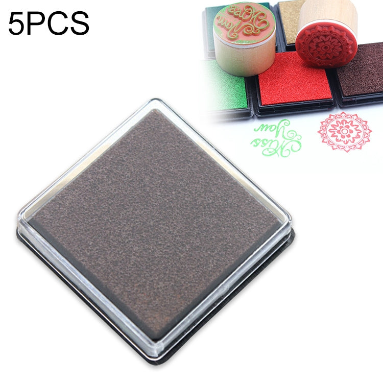 2 PCS Creative Color Ink Pad Small Ink Pad, Size:4x4cm
