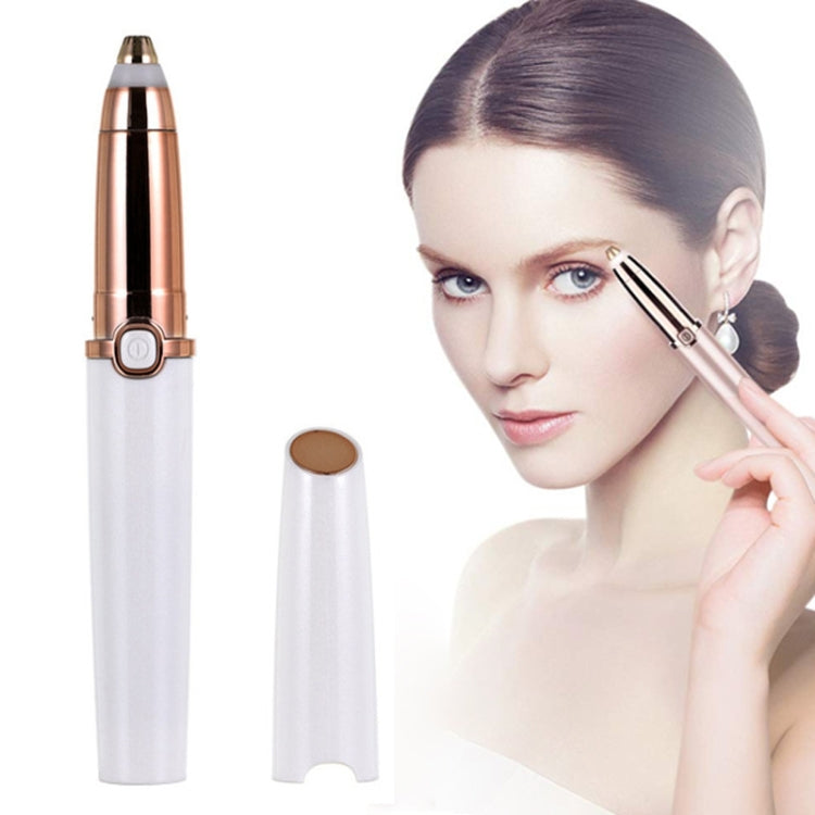Push Button Electric Eyebrow Trimmer Automatic Hair Removal Device