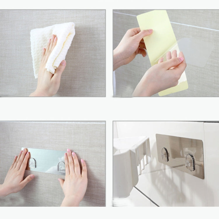 Powerful Suction Cup Storage Rack Bathroom Toiletries Storage Rack