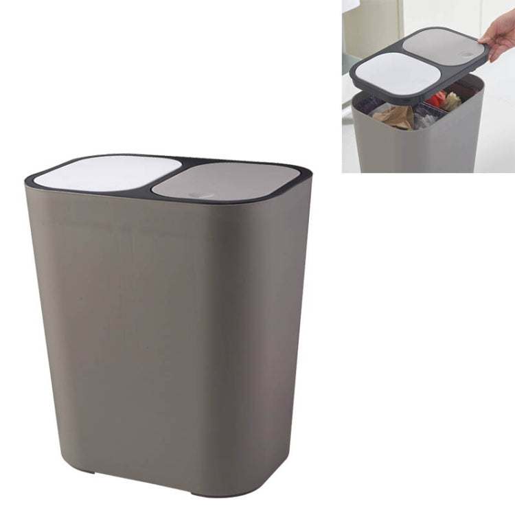 Dry And Wet Classification Press Trash Can Household Kitchen Paper Basket
