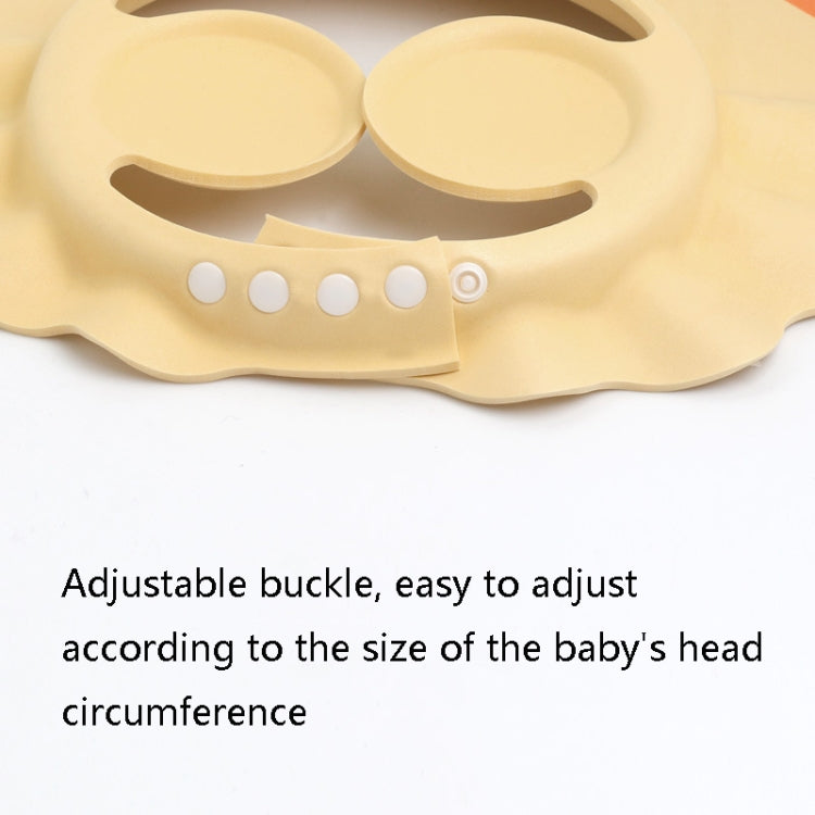 JC510 Baby Shampoo Shower Cap Adjustable Cute Cartoon Children Bath Cap
