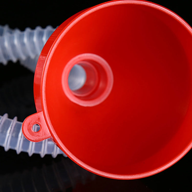 Pour Oil Tool Car Motorcycle Truck Vehicle Plastic Filling Funnel with Soft Pipe