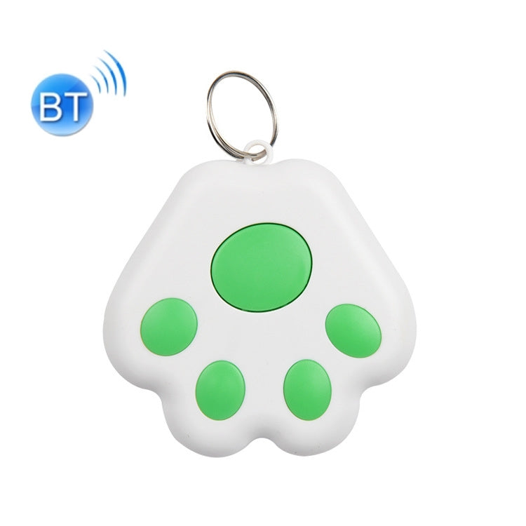 2 PCS HYC-09 Dog Paw Bluetooth Anti-Lost Device Pet Tracking Locator Keychain Smart Search Two-Way Alarm