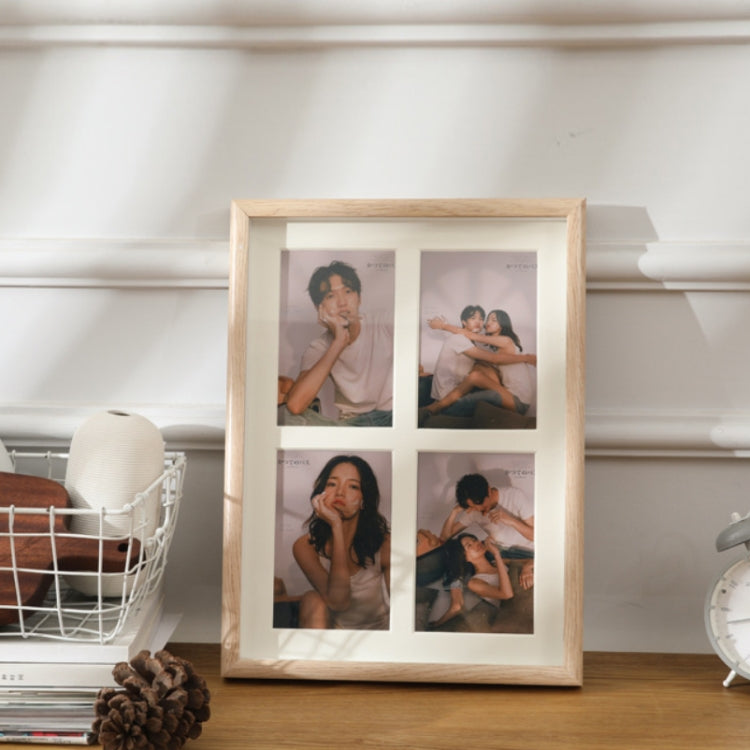 Wooden Wall-Mounted Pendulum Dual-Purpose Combination Photo Frame Style: