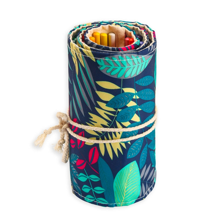 72 Colors Colored Pencils Set Hand-Painted Graffiti Colored Pencils, With Roller Shutter Pencil Case