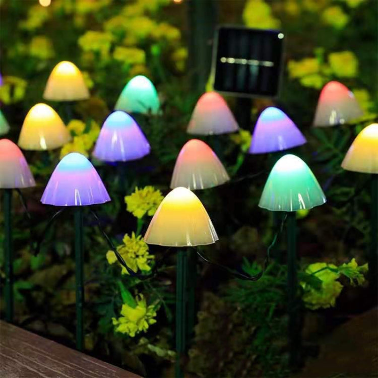 Solar Mushroom Lawn Light Outdoor Waterproof Garden Villa Landscape Decorative String Lights