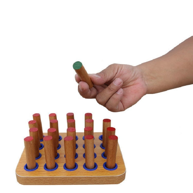 Small Rehabilitation Training Wooden Board Finger Function Exercise Equipment