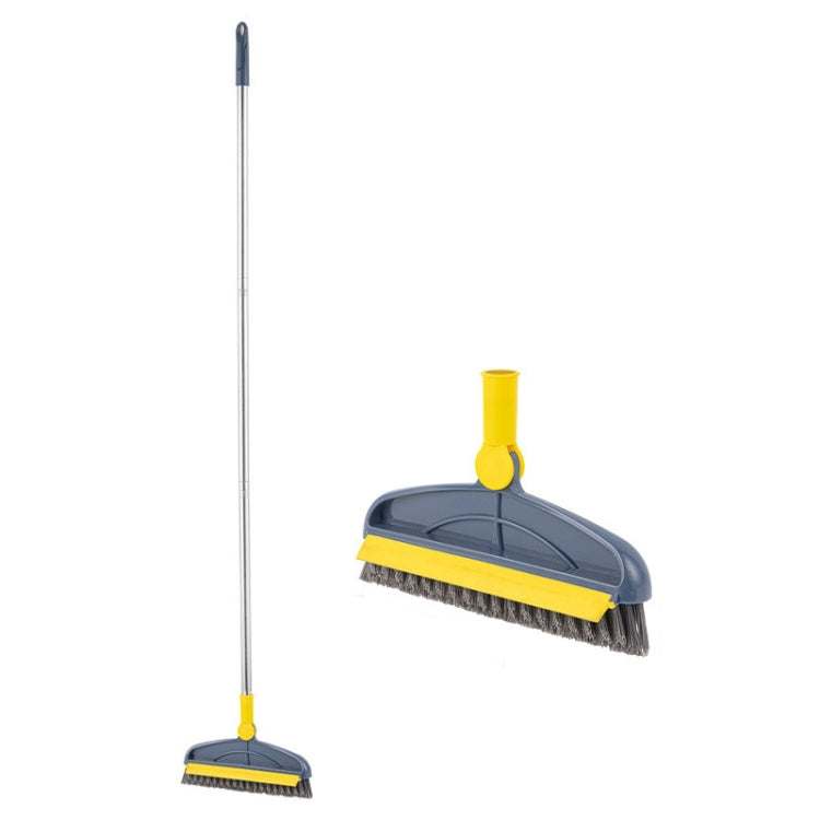 Hard Bristle Crevice Brush Long Handle Floor Brush Wiper,Style: