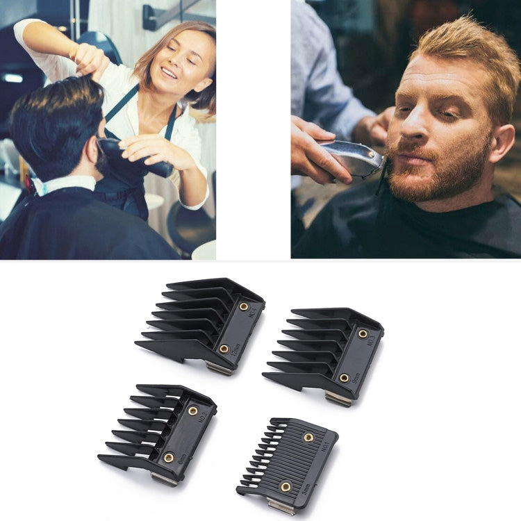 4 In 1 Hair Clipper Special Limit Comb Barber Tool Accessories