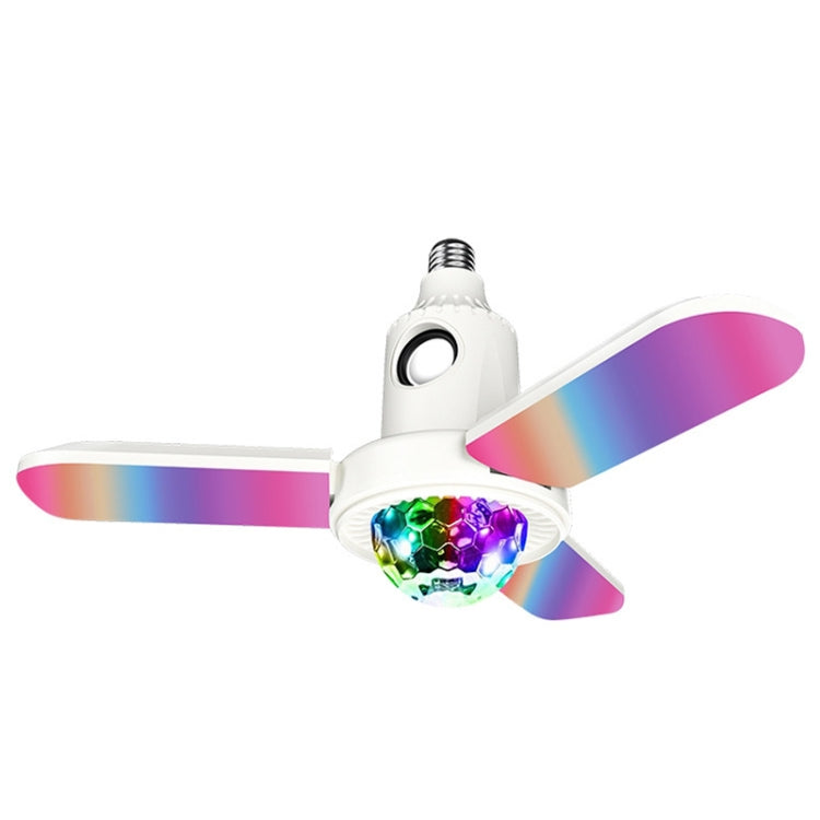ZSCPH-001 40W Multifunctional Bluetooth RGB Colorful Three-Leaf Music Atmosphere Light, Size: