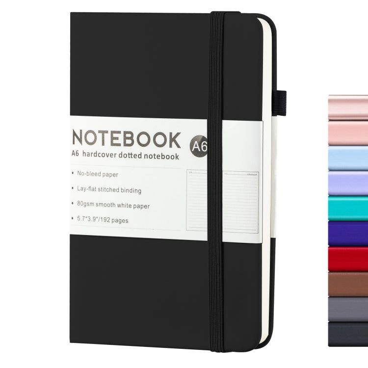A6 PU Leather Notebook Business Notepad 96 Sheets Inner Pages