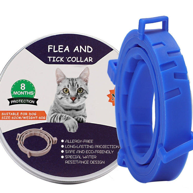 Flea and Tick Collar for Dogs Cats With Aluminum Case