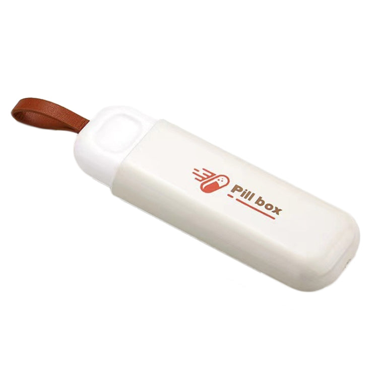 Portable Mini 3 Grids Pill Box Travel Sealed Moisture-proof Medicine Dispenser Pill Storage Box