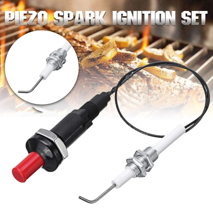 Gas Stove Push-type Ceramic Igniter Curved Needle Spark Plug