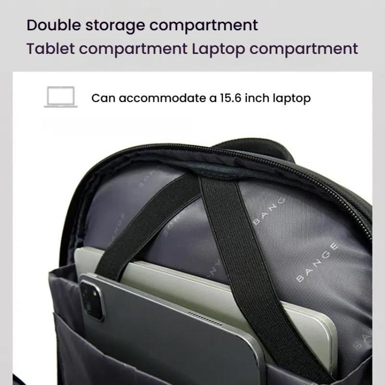 BANGE BG-3065 Business Workplace Shoulder Bag Large Capacity Computer Men Bag