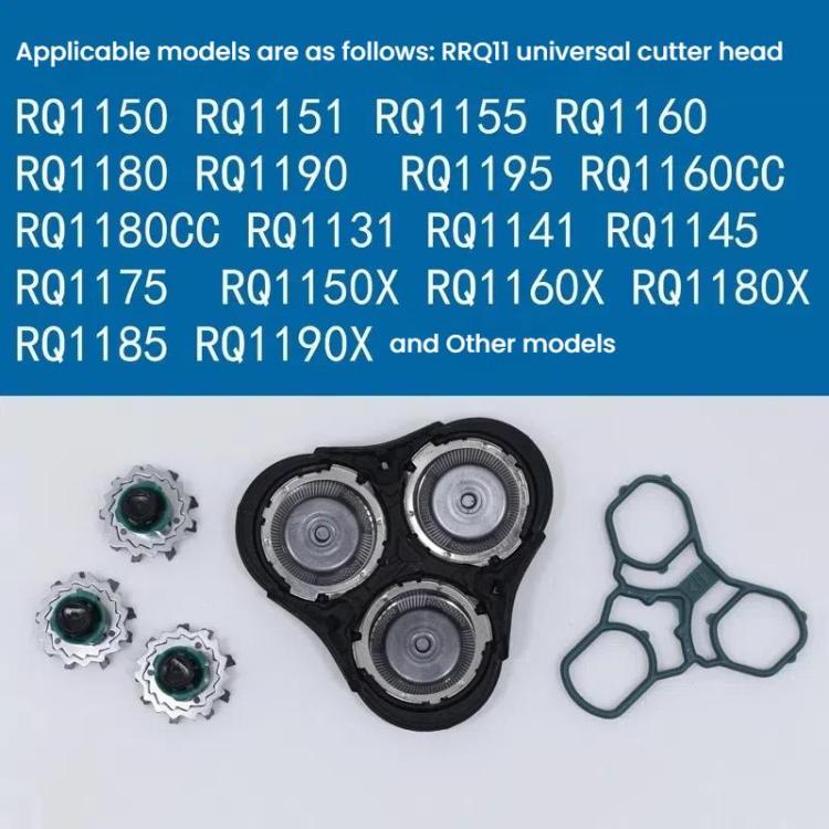 2pcs Shaver RQ11 Head Holder for Philips RQ1160X / RQ1150 / RQ1131 / RQ1180