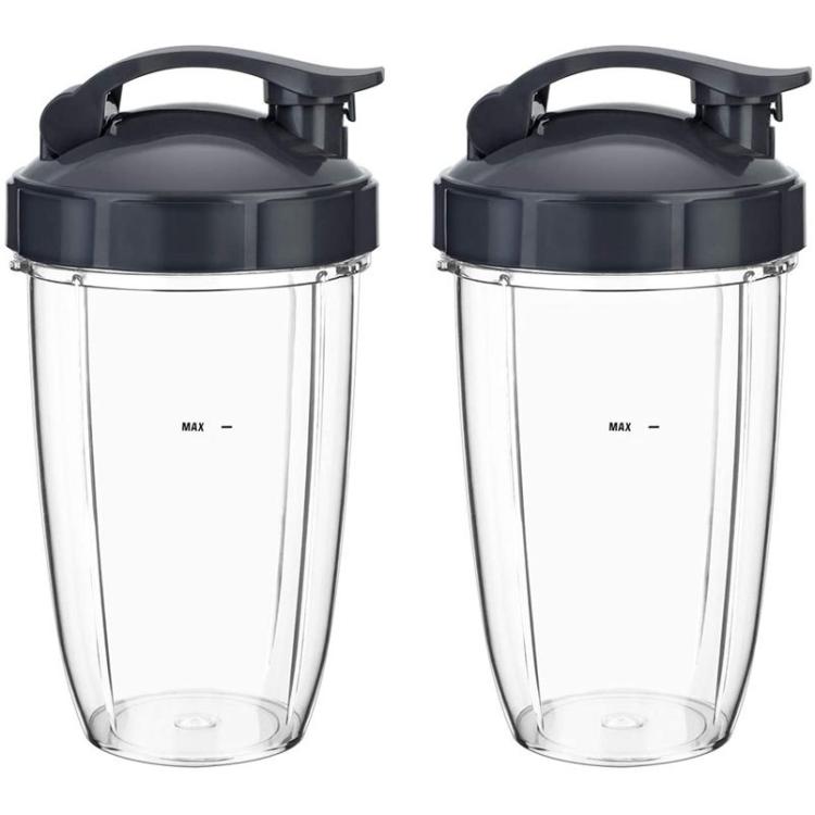 For Nutribullet 600W & 900W 18/24/32 Oz Cups Flip Top Lid Blender Cup Cover Accessories