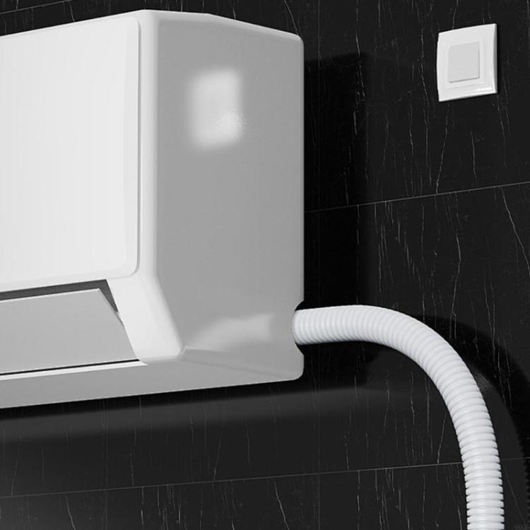 Air Conditioner Drain 18mm Elbow Nozzle Kit With 1m Drain Hose For AC Outdoor Units