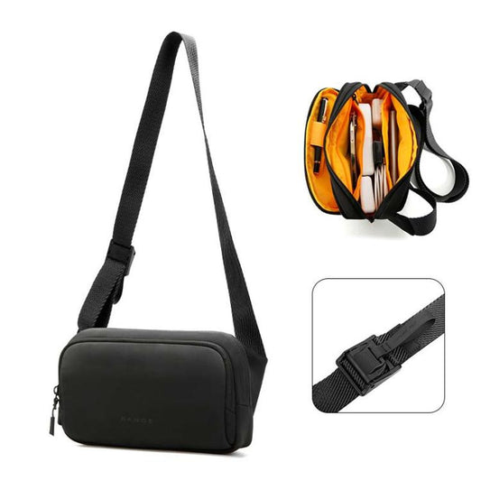 BANGE 3097 Men Crossbody Bag Casual Portable Mobile Phone Bag