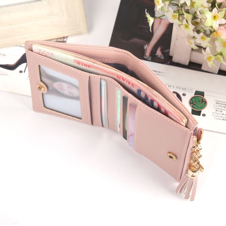 Lady Short Cross-Streaked Suzip Wallet