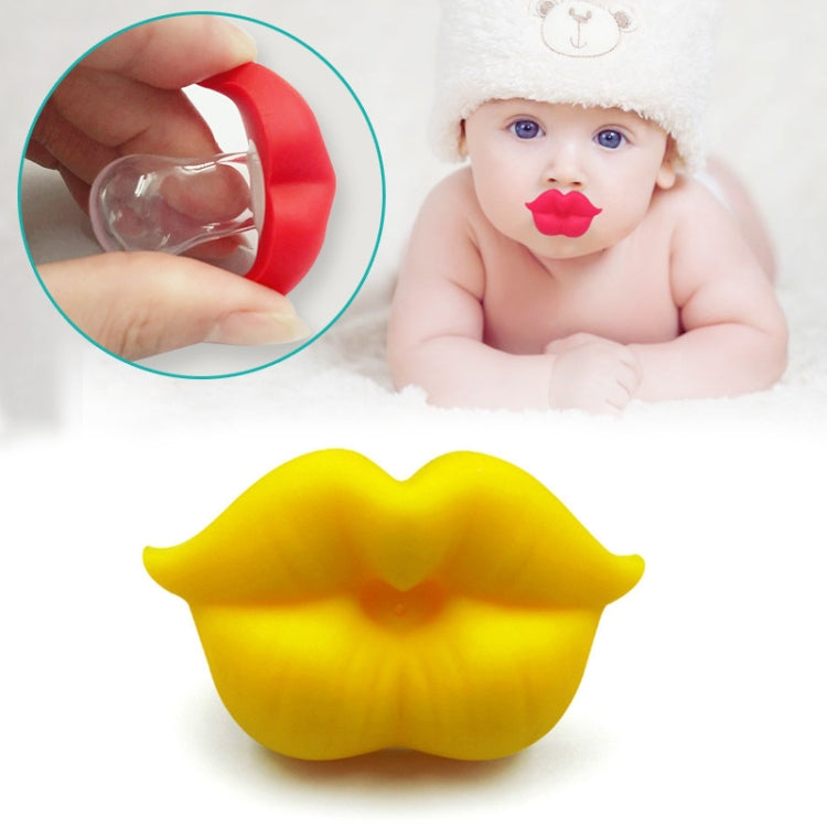 3 PCS Newborn Pacifier Red Lips Dummy Pacifiers Funny Silicone Baby Nipples Teether Soothers Pacifier