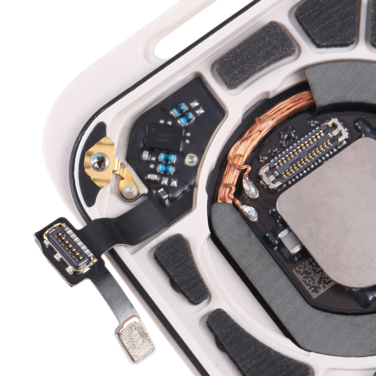 Glass Back Cover With Wireless Charging Coil For Apple Watch Series SE 2022 40mm GPS Edition(Starlight Color)