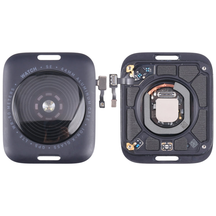 Glass Back Cover With Wireless Charging Coil For Apple Watch Series SE 2022 44mm GPS Edition