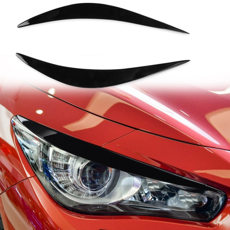 Car ABS Light Eyebrow For Infiniti Q50 2014-2019