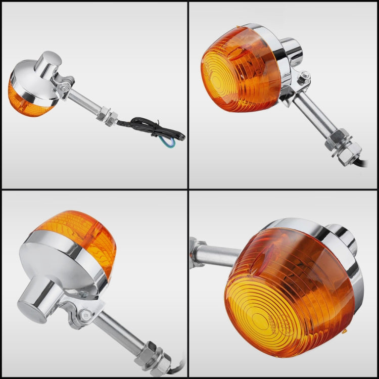 2pcs For Honda CT90 XL100 CM125 CB400 CB750 Motorcycles LED Turn Signal Light