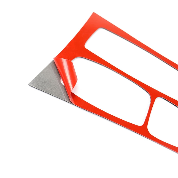 Car Right Drive Gear Panel Decorative Sticker for BMW X5 E70 2008-2013 / X6 E71 2009-2014