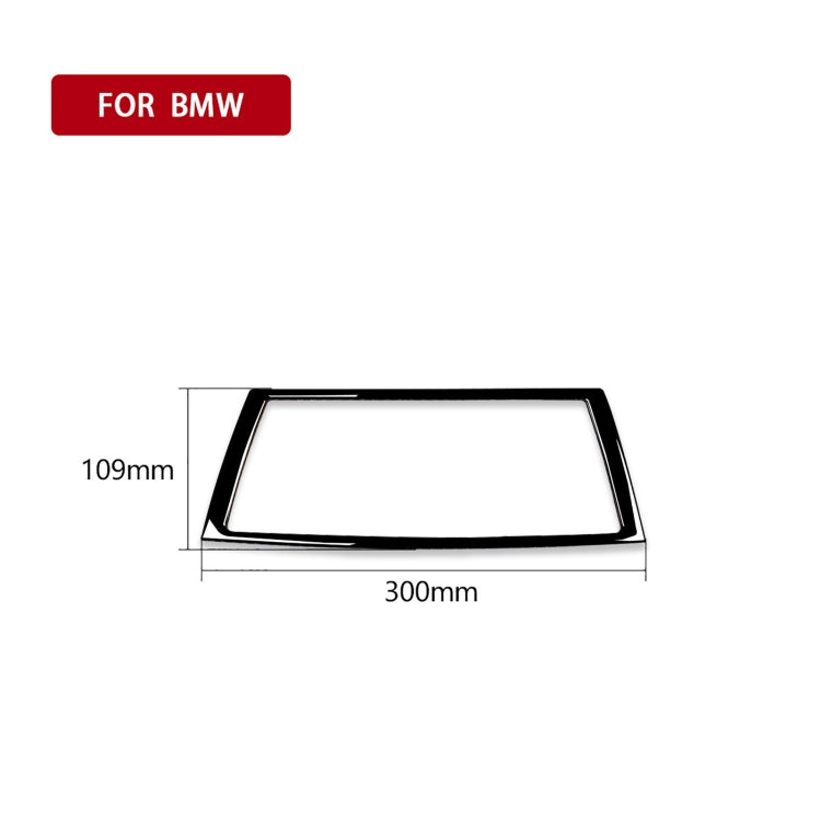 Car Navigation Frame Decorative Sticker for BMW X5 E70 2008-2013 / X6 E71 2009-2014, Left and Right Drive Universal