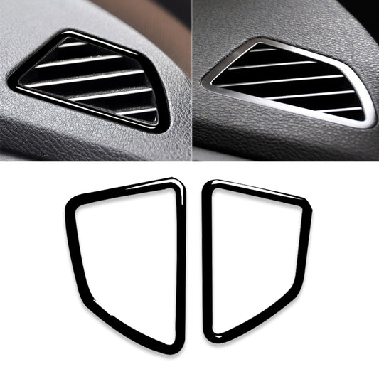 2pcs / Set Car Right Drive Dashboard Air Outlet Frame Decorative Sticker for BMW X5 E70 / X6 E71 2008-2013, Left and Right Drive Universal