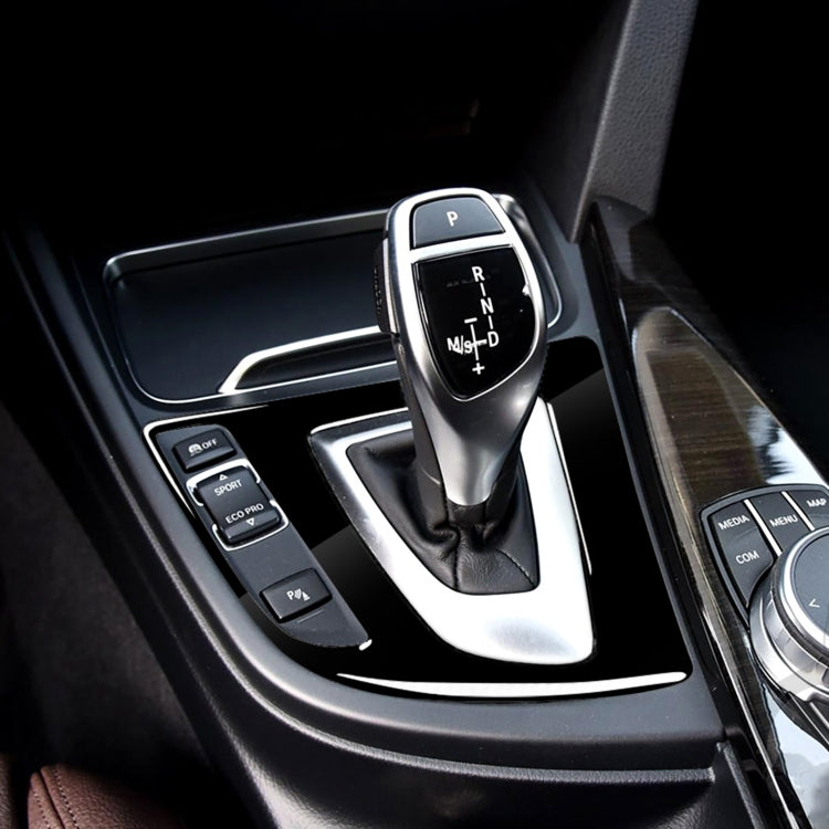 Car Left Drive Gear Panel Decorative Sticker for BMW Series 3 F30 2013-2017 / Series 3GT F34 2013-2017