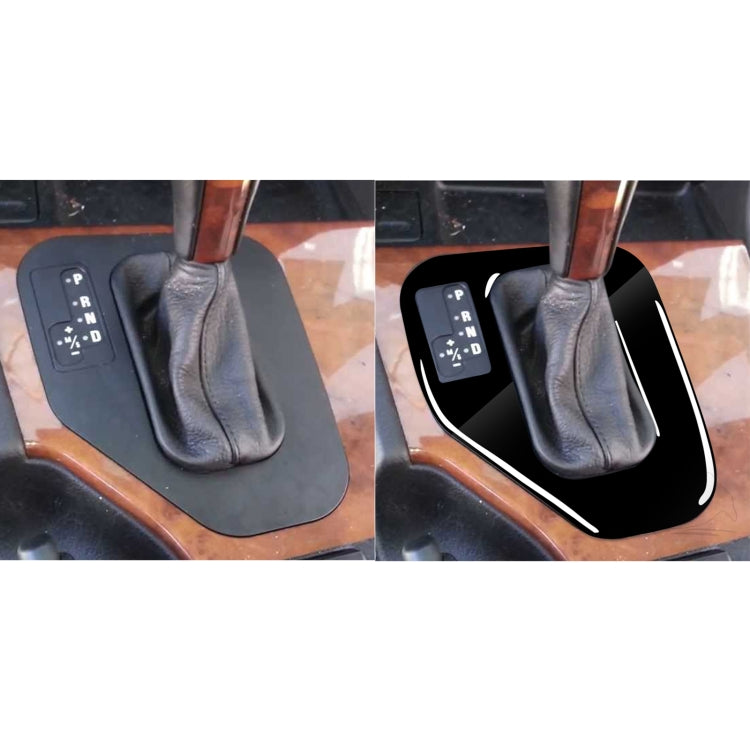 Car Left Drive Gear Panel Decorative Sticker for BMW Series 5 E39 1995-2003