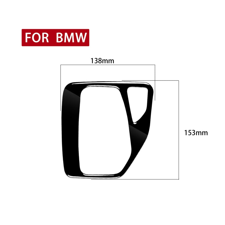 Car Right Drive Gear Panel Decorative Sticker for BMW X1 E84 2011-2015