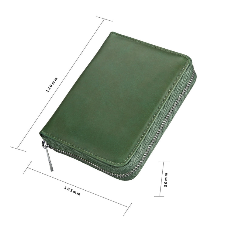 Antimagnetic RFID Multi-functional Genuine Leather Card Package