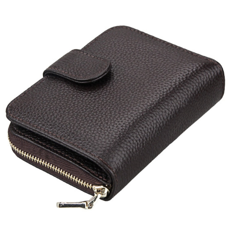 KB132 Female Style Full Grain Cow Leather Multifunctional RFID Wallet/ Card Bag/ Driving License Package