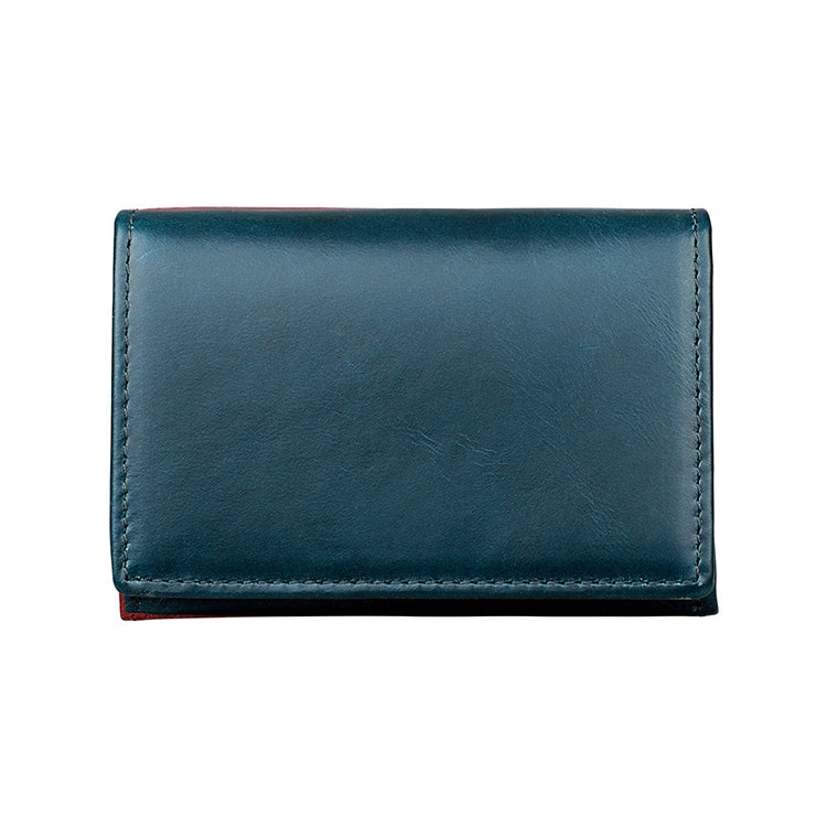 KB171 Antimagnetic RFID Crazy Horse Texture Leather Card Holder Wallet for Men and Women