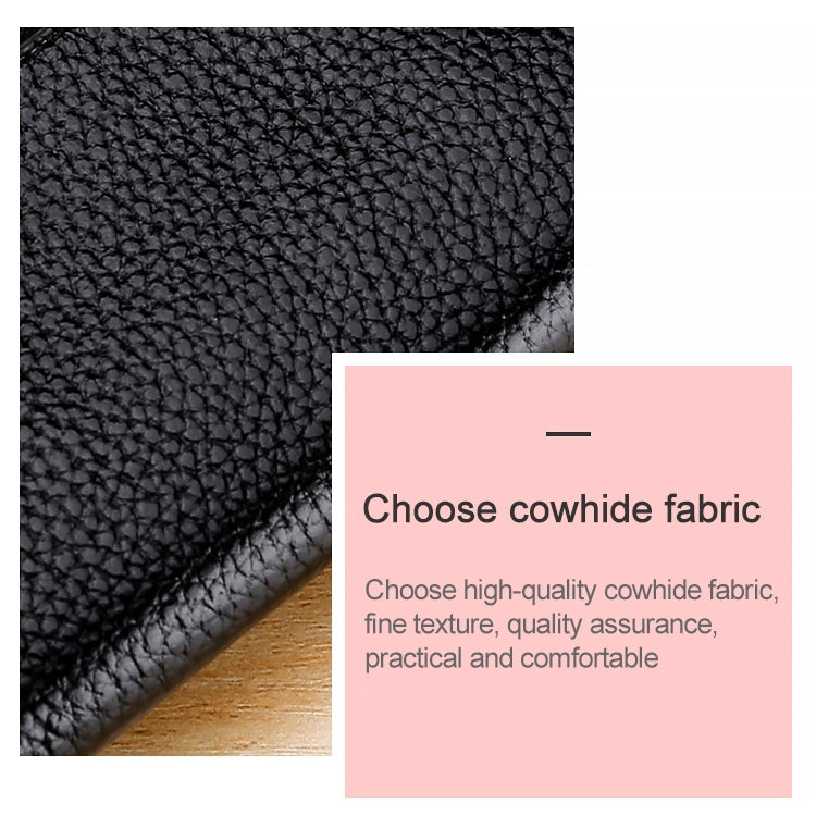 3591C Multi-function Litchi Texture Leather Wallet Large-capacity Purse