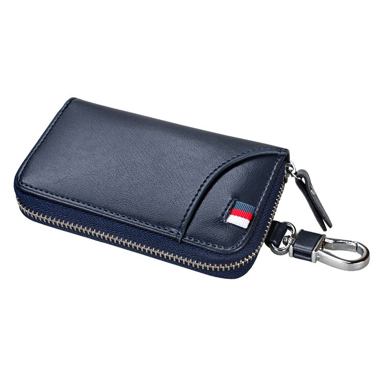 9102 Multi-function Waist Hanging Leather Zipper Wallet Keys Holder Bag
