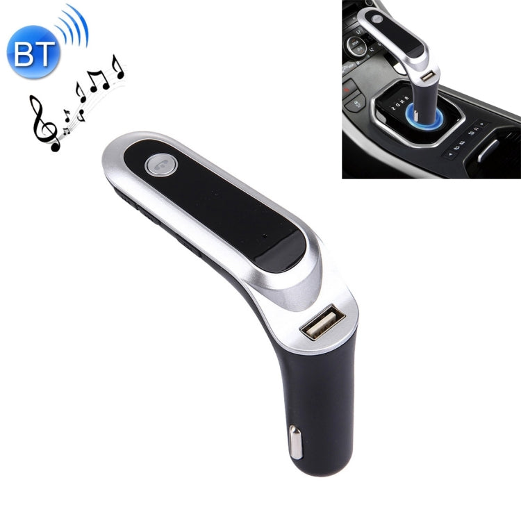 CARS7 Bluetooth Car Charger with Digital Display for Mobile Phone