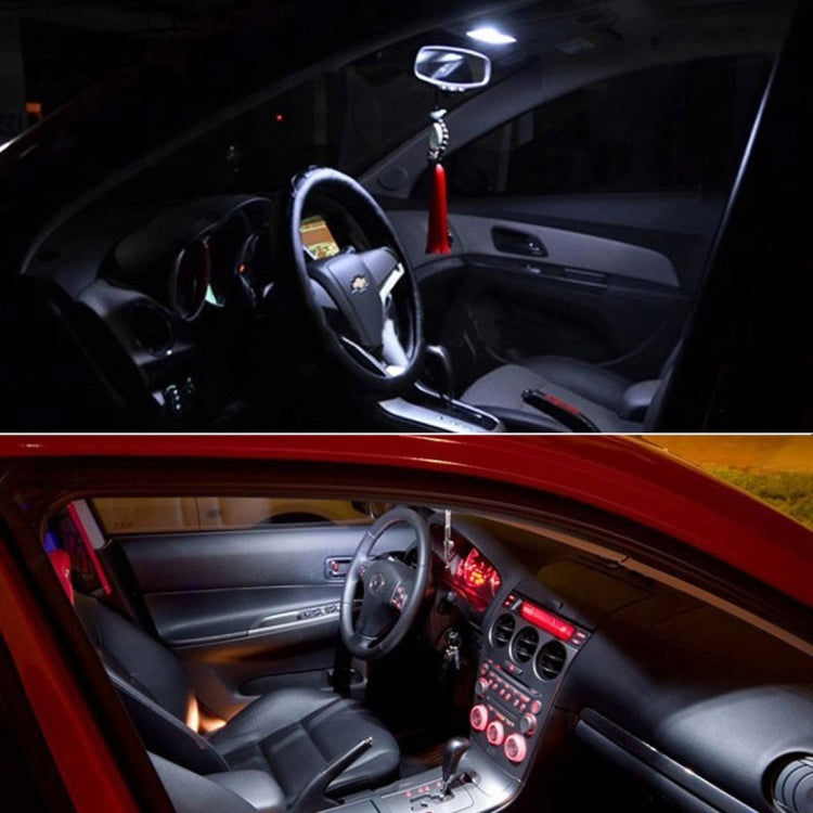 2 PCS 41mm 2W 240LM White Light 24 LED SMD 4014 Error Free License Plate Lights Car Light Bulb