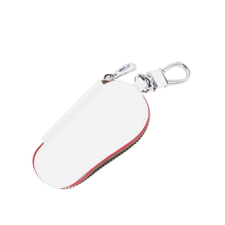 Universal Leather Crocodile Texture Waist Hanging Zipper Wallets Key Holder Bag (No Include Key)