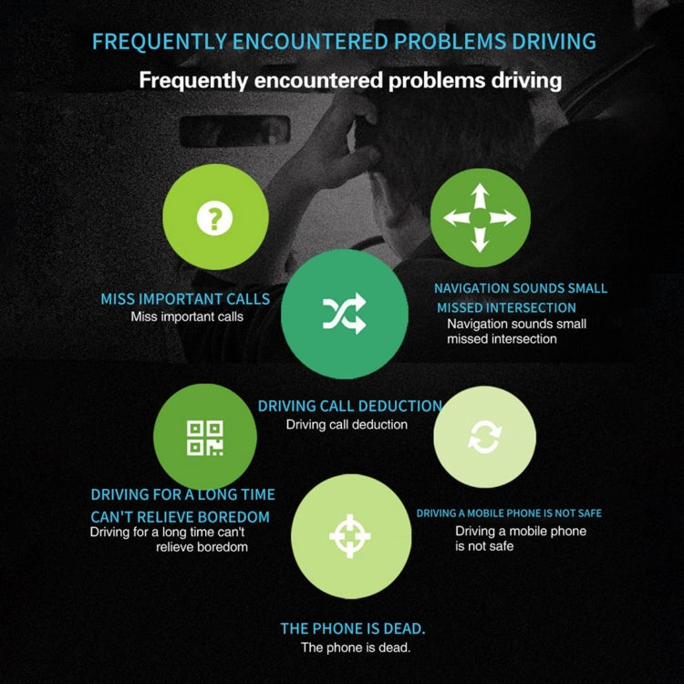 805E Dual USB Charging Bluetooth FM Transmitter MP3 Music Player Car Kit, Support Hands-Free Call  & Read TF Card / U Disk Music