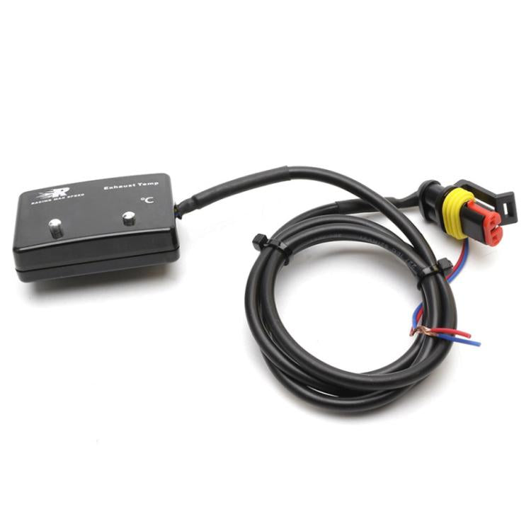 CNSPEED Car Tail Gas Digital Display Thermometer with Sensor P-ETM-01