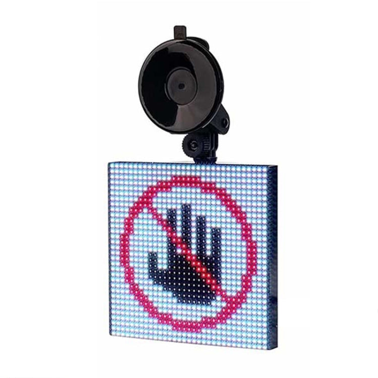 32x32 Pixel Full Color Wireless Bluetooth APP Control Emoticon Smile Faces LED Car Sign LED Display Lighting Board