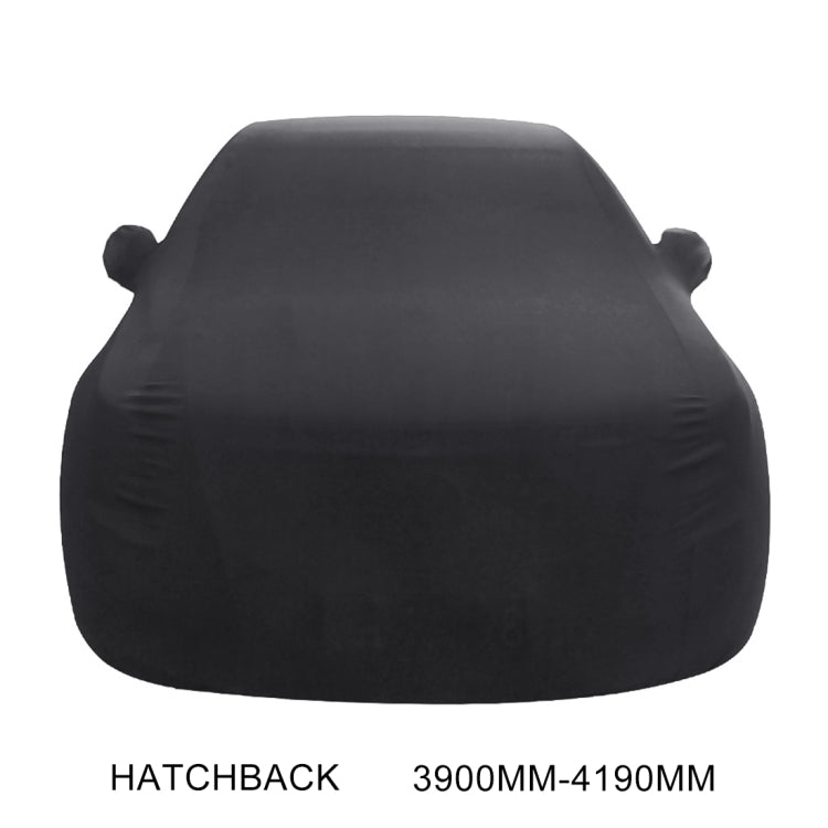 Anti-Dust Anti-UV Heat-insulating Elastic Force Cotton Car Cover for Hatchback Car, Size: 3.9m~4.19m