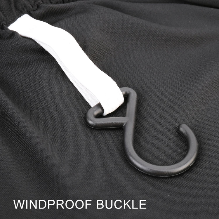 Anti-Dust Anti-UV Heat-insulating Elastic Force Cotton Car Cover for Sedan Car, Size: M, 4.65m~4.89m